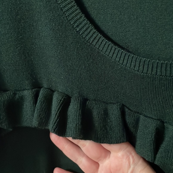 Lightweight sweater with ruffle detail - Picture 3 of 5